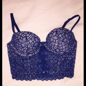 Victoria’s Secret lace corset type top- NEVER WORN